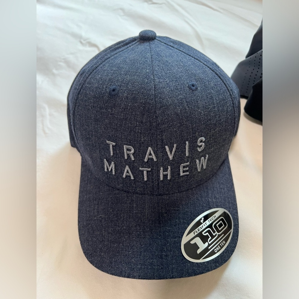 NWT Travis Mathew Navy Blue Hat